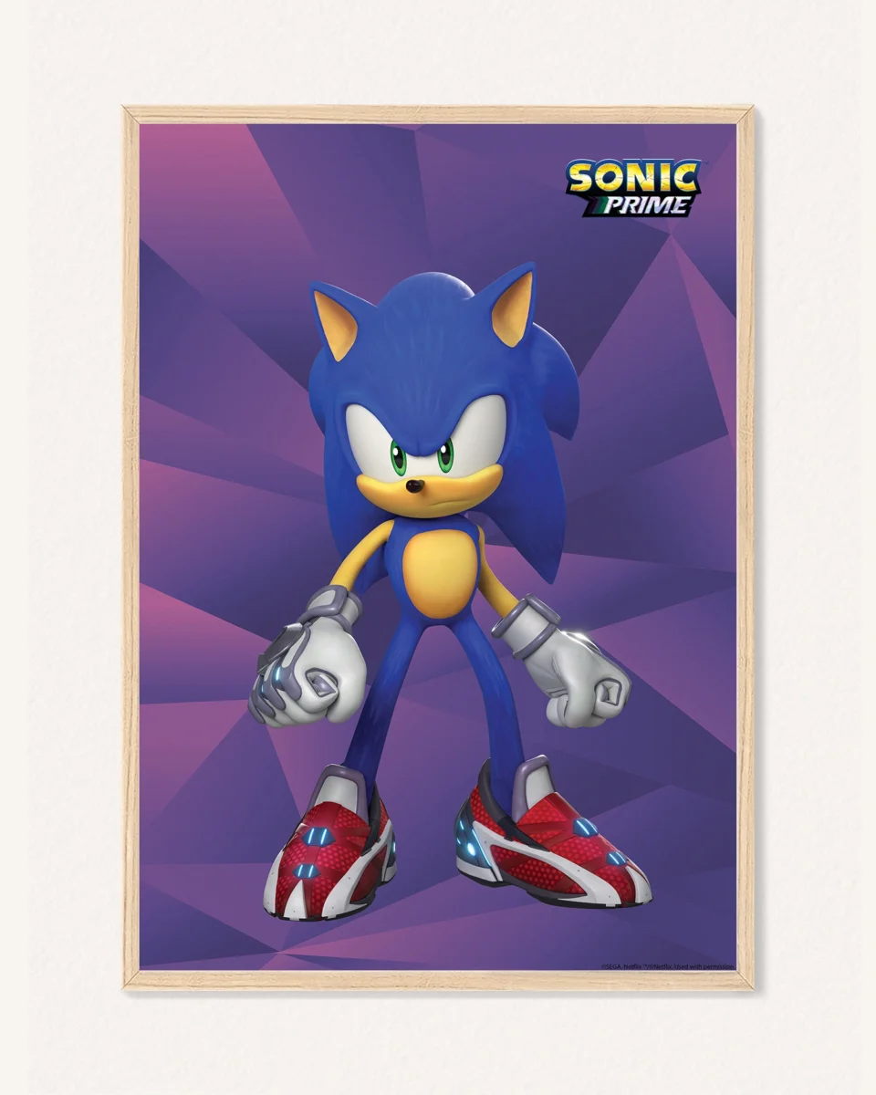 Oboustranný plakát Sonic, 30 x 42 cm, P 351501