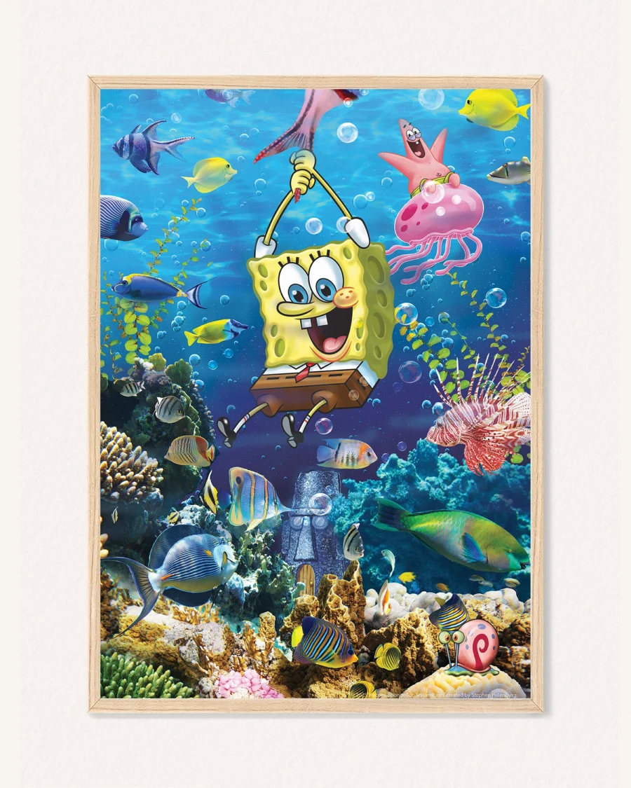 Oboustranný plakát Sponge Bob, 30 x 42 cm, P 351505 - Image 2