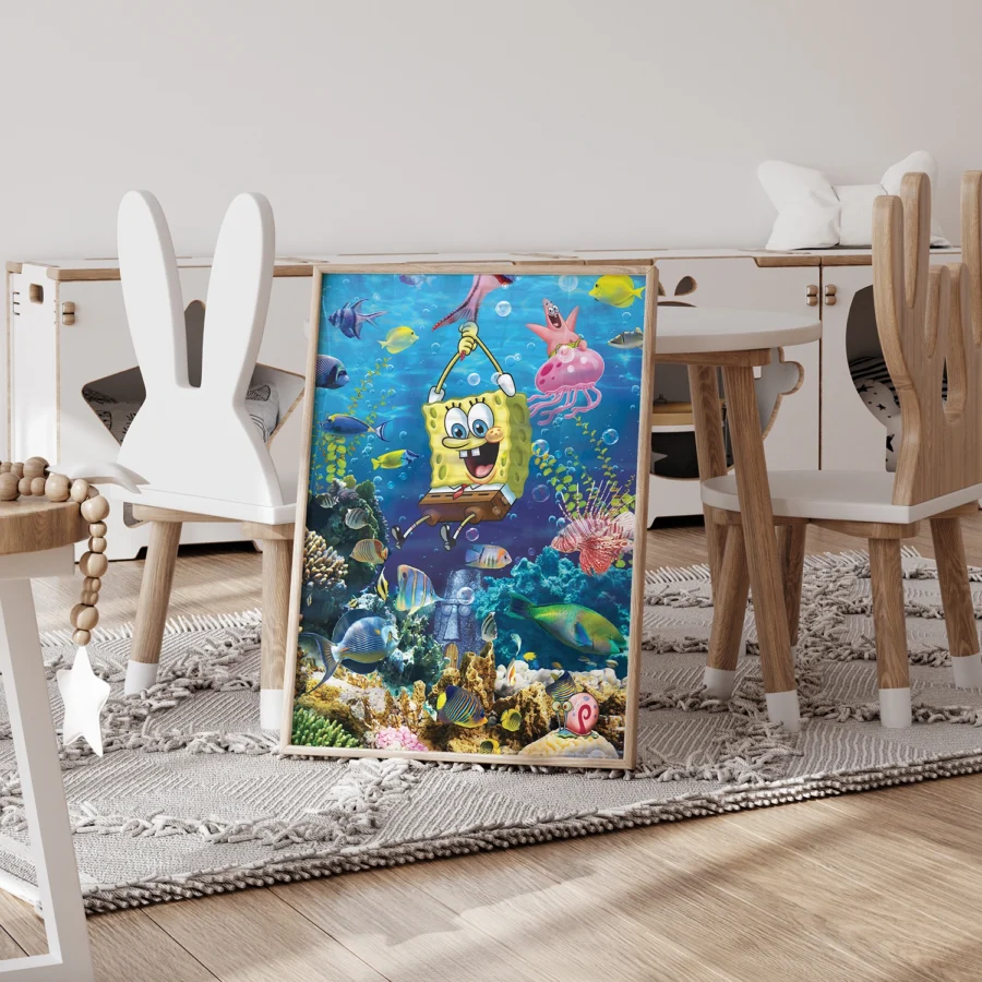 Oboustranný plakát Sponge Bob, 30 x 42 cm, P 351505 - Image 4