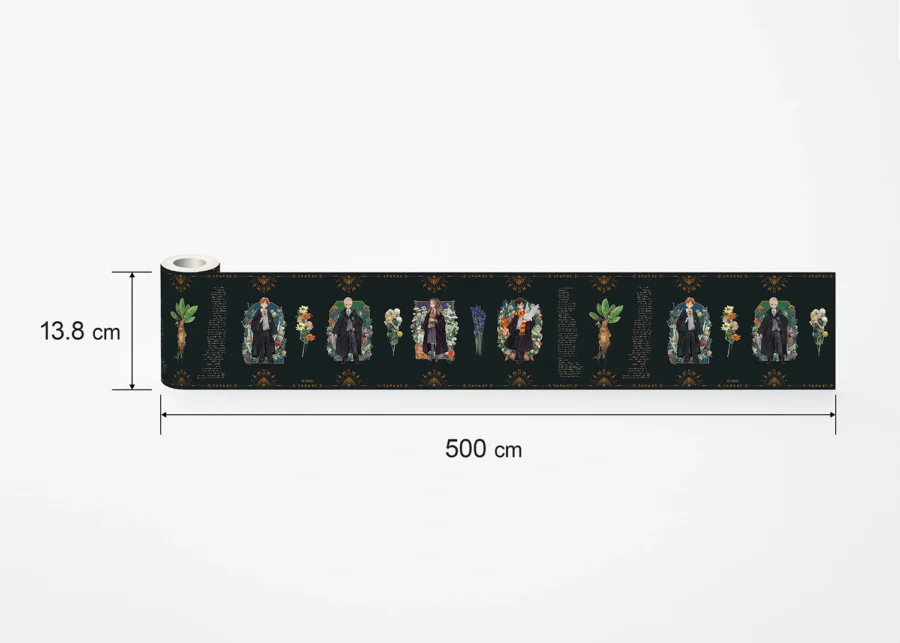Dětská samolepící bordura na zeď Harry Potter | 5 m x 13.8 cm | WBD 8017 - Image 3